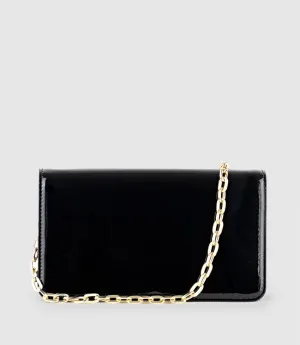 NYX Evening Bag in Black Patent
