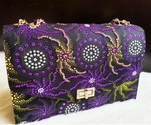 OSAS Studded African Ankara Bag