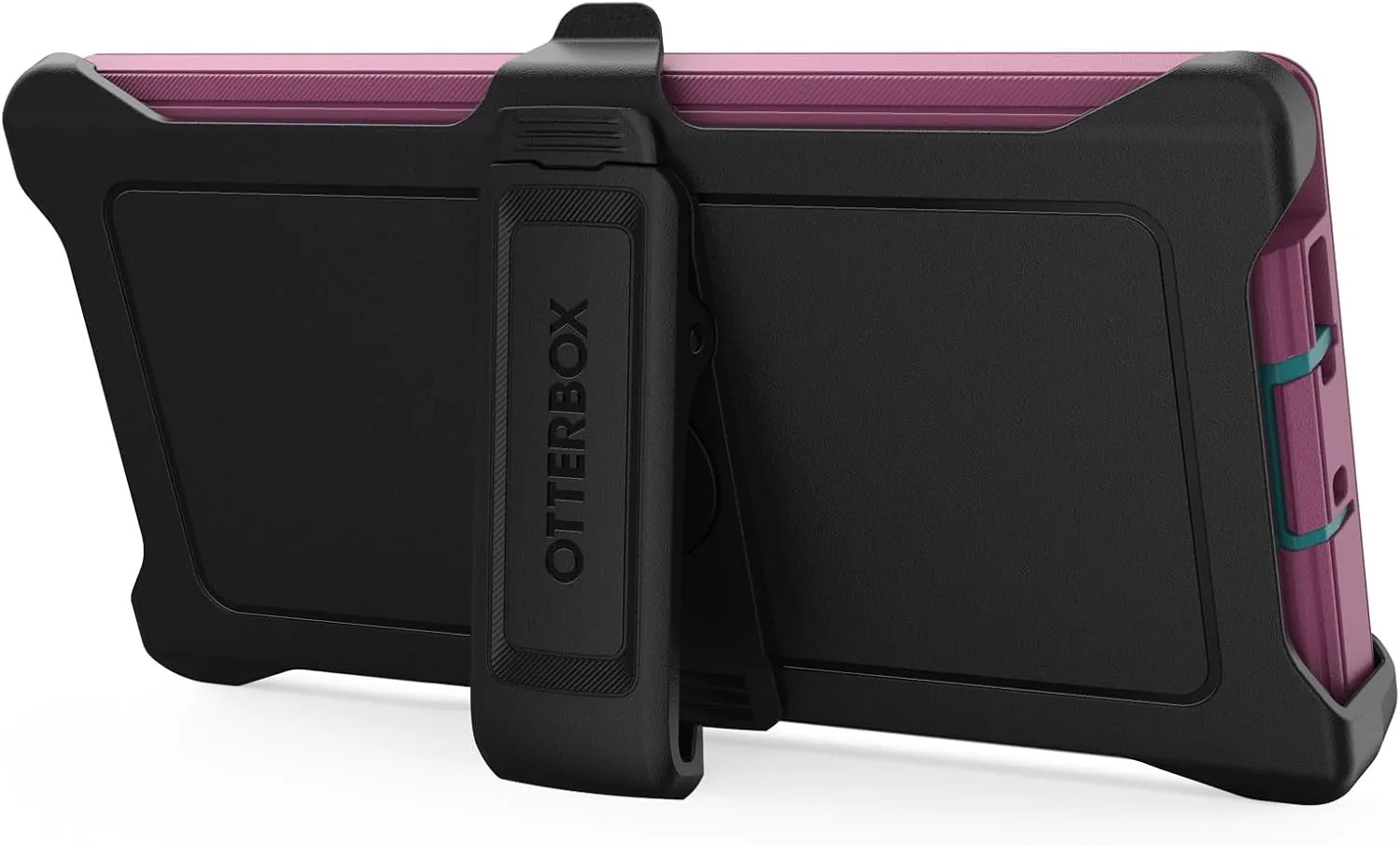 OtterBox Galaxy S23 Ultra Defender Series Case - Canyon Sun (Pink), Rugged & Durable, with Port Protection, Includes Holster Clip Kickstand