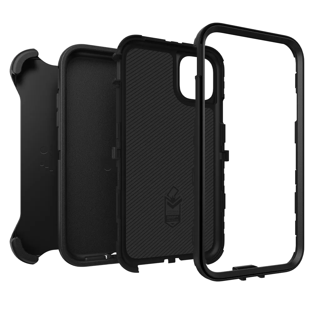 OtterBox - iPhone 11/XR Defender Case - Black