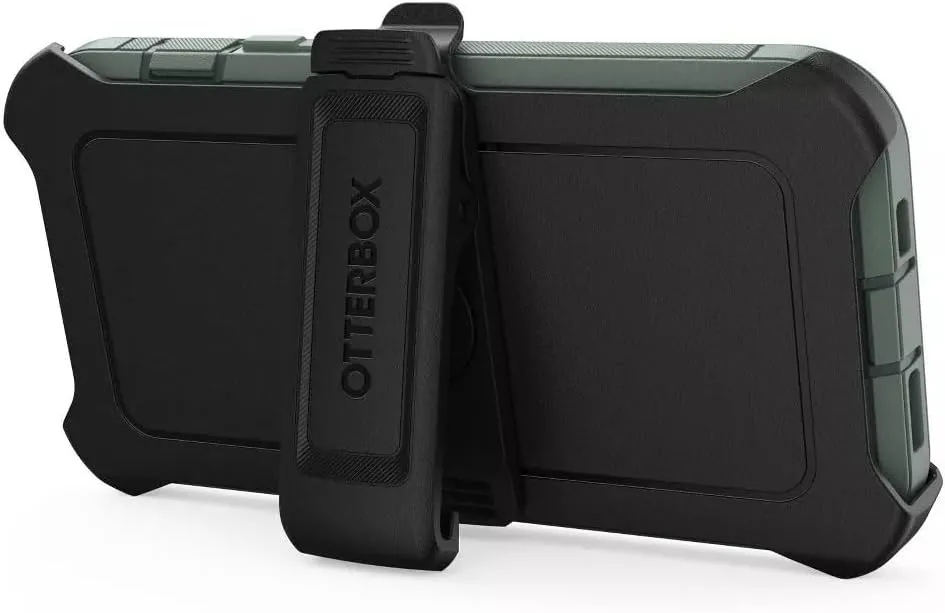 OtterBox iPhone 15, iPhone 14, & iPhone 13 (Only) - Defender Series Case - Forest Ranger - Rugged & Durable - with Port Protection - Holster Clip Includes - Microbial Defense Protection