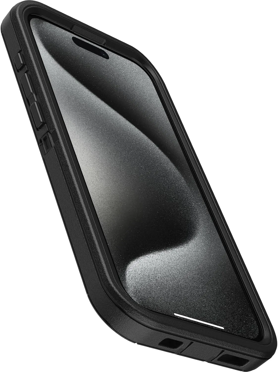 OtterBox iPhone 15 Pro (Only) Defender Series Case - Black, screenless, Rugged & Durable, with Port Protection, Includes Holster Clip Kickstand