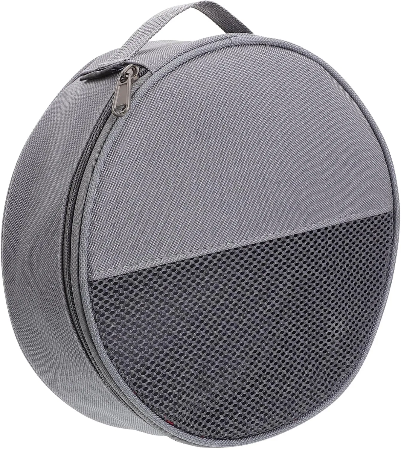 Outdoor Tableware Bag Canvas Bag Camping Storage Organizer Round Dish Container Outdoor Dish Bag Camping