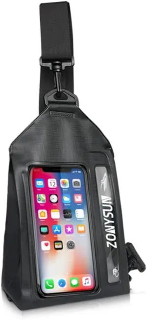 Outside Sports Convenient Crossbody Bag Waterproof Touch Screen Waist Bag