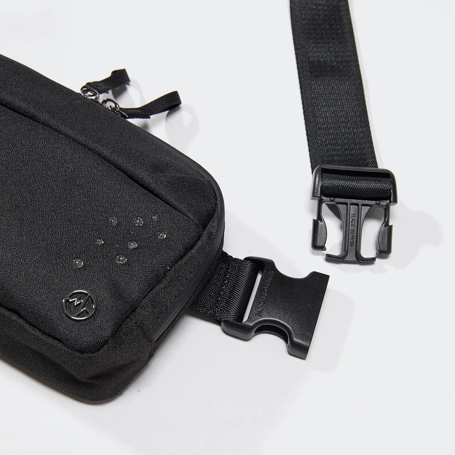 Pander Crossbody Sling Bag for Travel, Outdoor, and Everyday Use – Adjustable Strap, Lightweight Shoulder Bag, Black