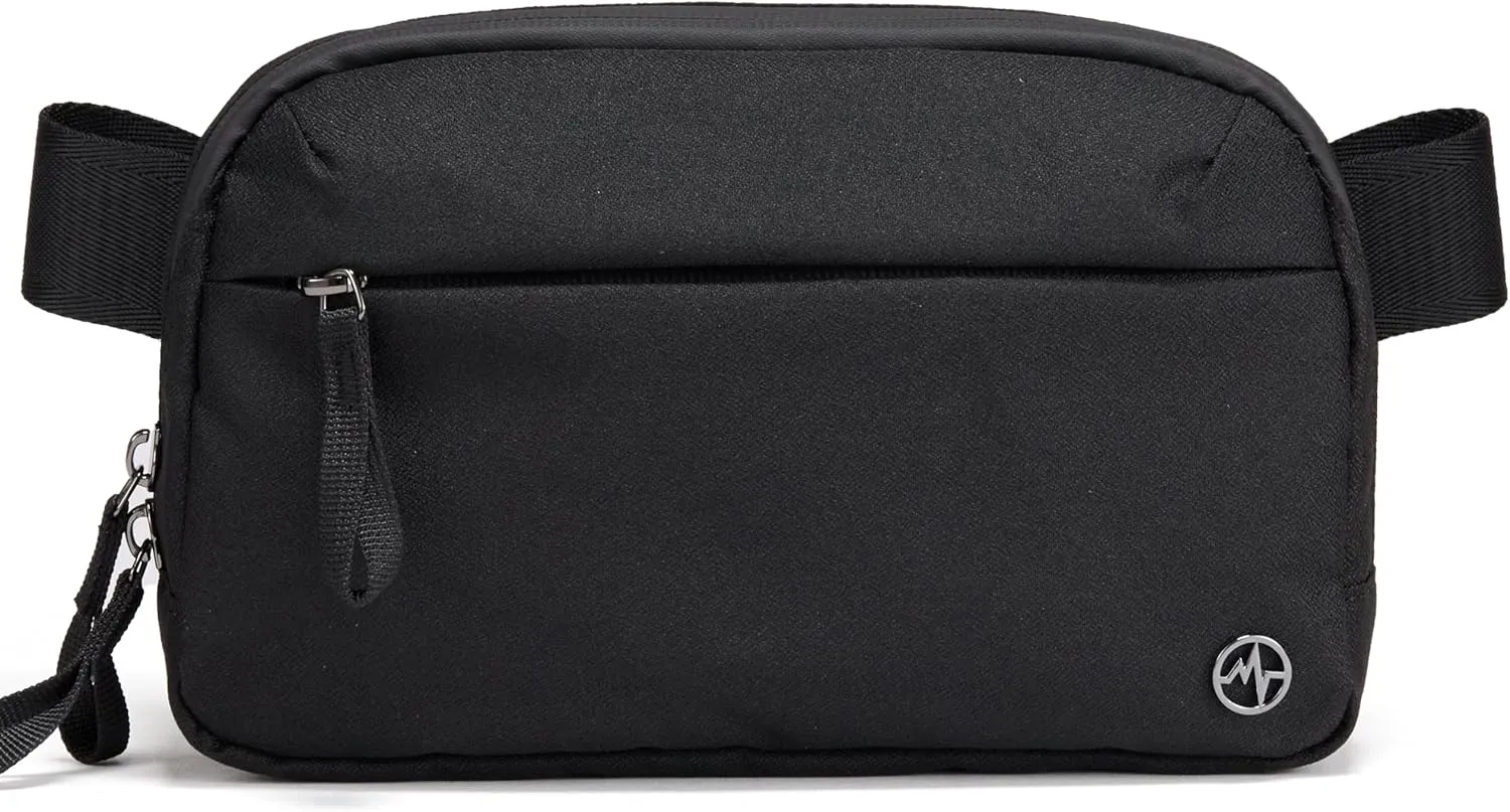 Pander Crossbody Sling Bag for Travel, Outdoor, and Everyday Use – Adjustable Strap, Lightweight Shoulder Bag, Black