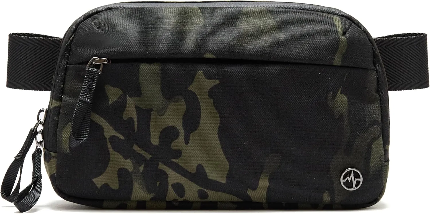 Pander Crossbody Sling Bag for Travel, Outdoor, and Everyday Use – Adjustable Strap, Lightweight Shoulder Bag, Camo