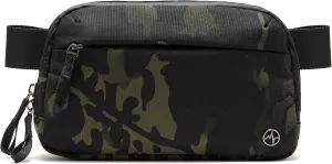 Pander Crossbody Sling Bag for Travel, Outdoor, and Everyday Use – Adjustable Strap, Lightweight Shoulder Bag, Camo