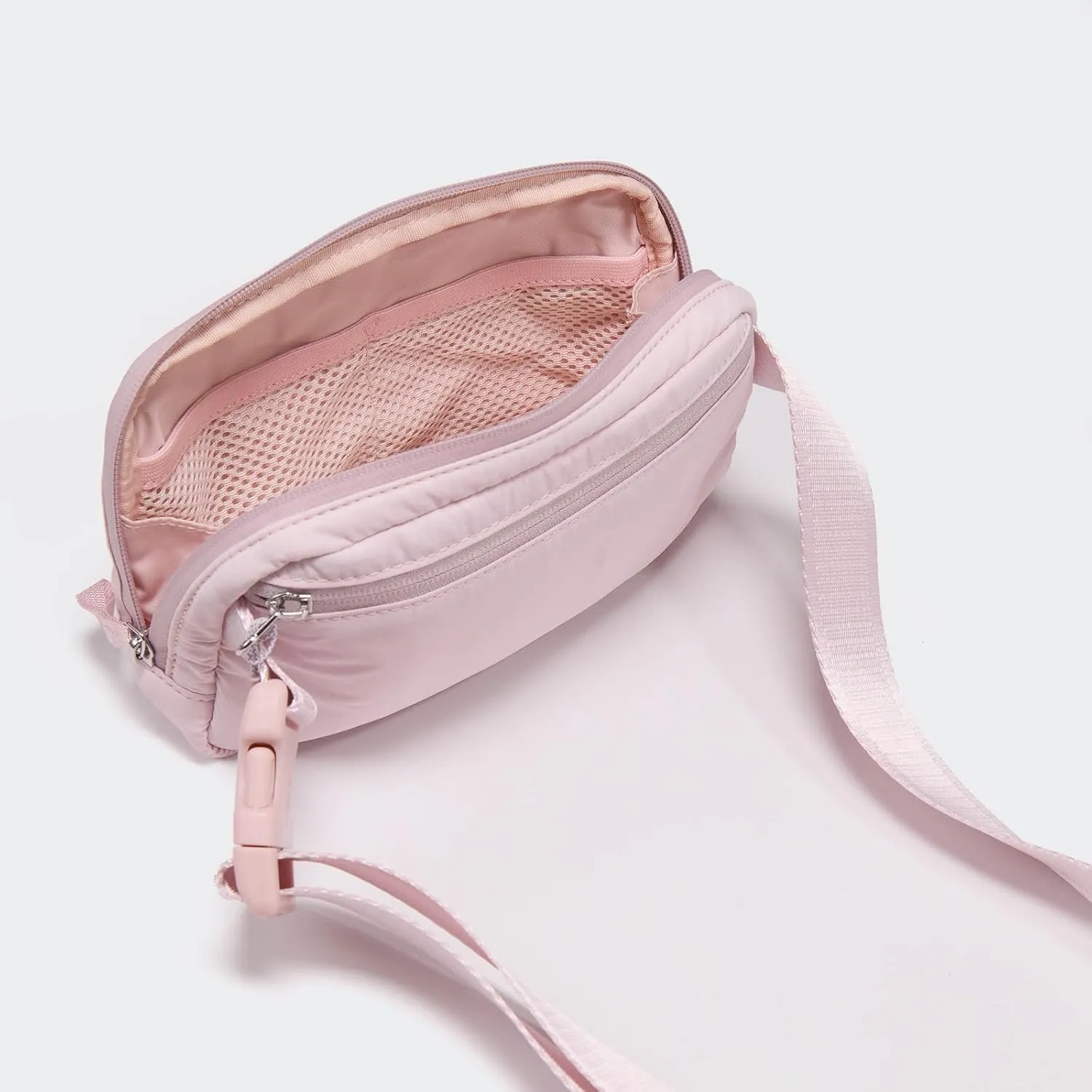 Pander Crossbody Sling Bag for Travel, Outdoor, and Everyday Use – Adjustable Strap, Lightweight Shoulder Bag, Pink