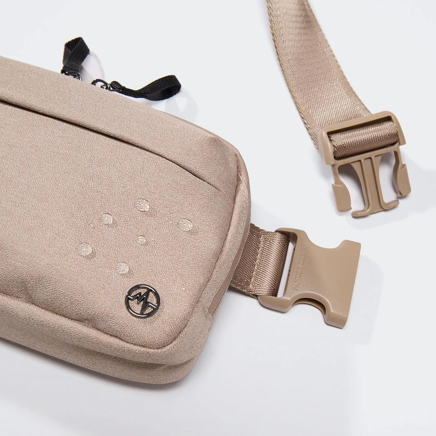 Pander Crossbody Sling Bag for Travel, Outdoor, and Everyday Use – Adjustable Strap, Lightweight Shoulder Bag, Tan