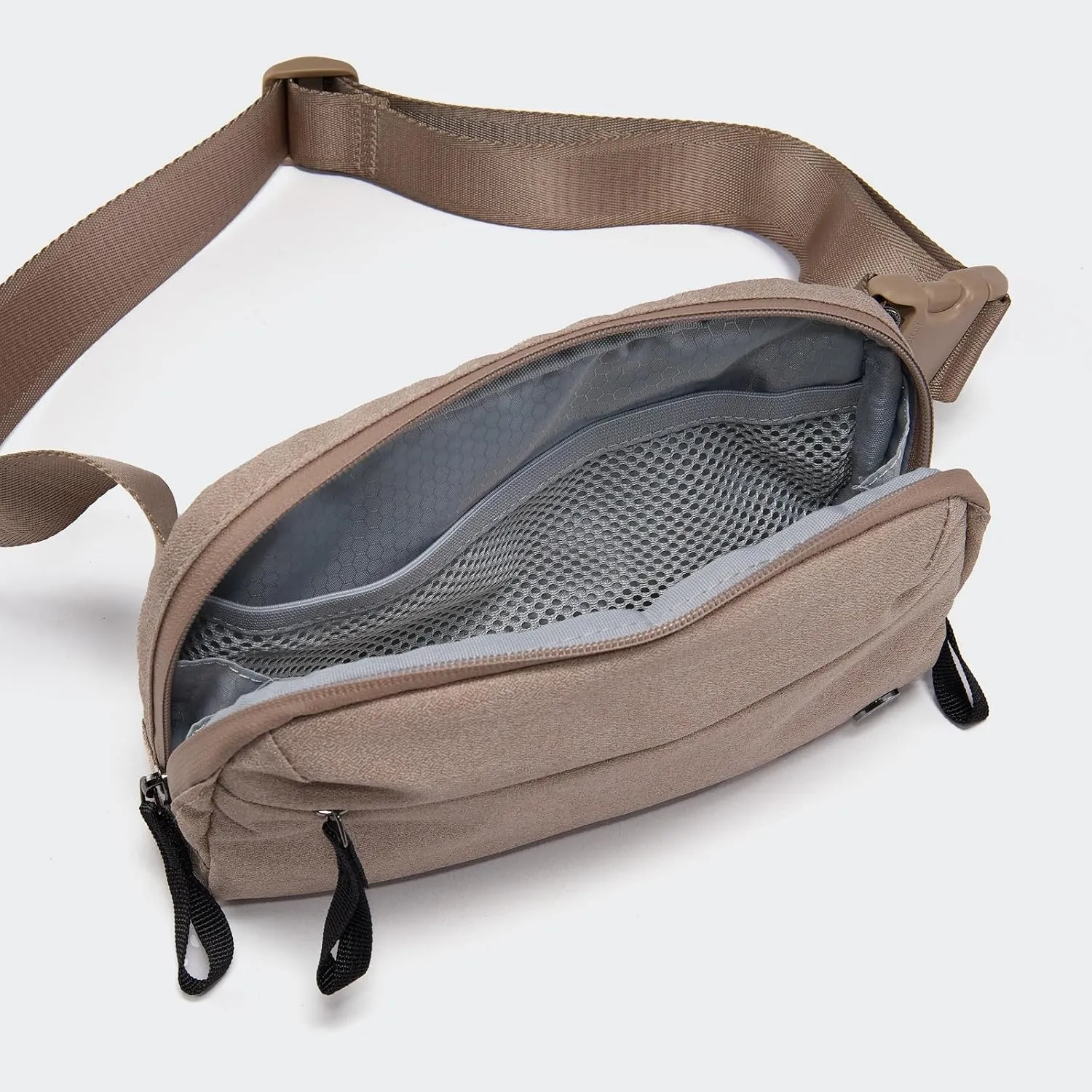 Pander Crossbody Sling Bag for Travel, Outdoor, and Everyday Use – Adjustable Strap, Lightweight Shoulder Bag, Tan