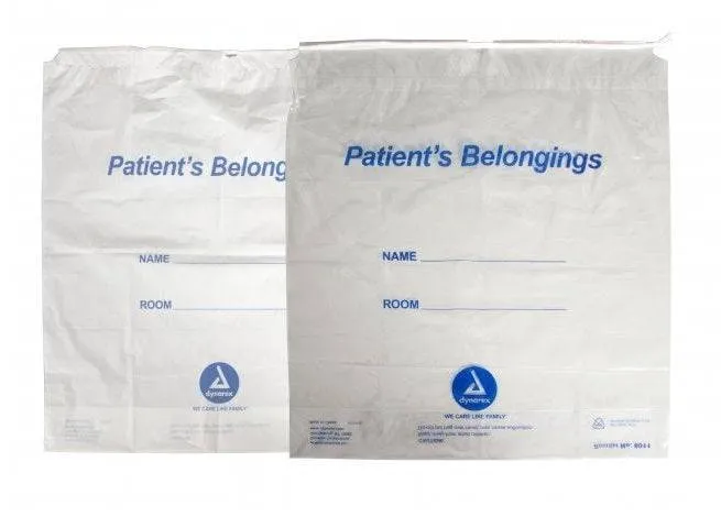 Patient Belongings Bag Drawstring
