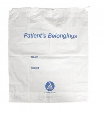 Patient Belongings Bag Drawstring