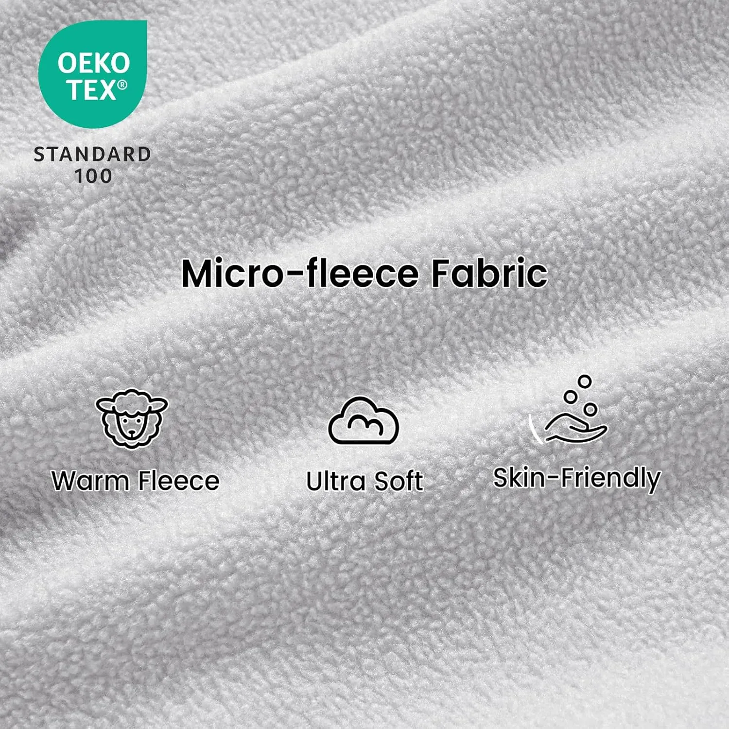 PHF Warm Micro-Fleece Baby Sleep Sack 12-18 Months, Soft Baby Wearable Blanket, 2-Way Zipper Sleeping Bags, 2 Pack Comfy Sleeping Sack for Infant Newborn Boys, Large Size, Grey & Sage Green