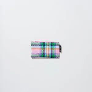 Plaid Tiny Pouch
