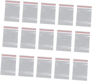 Plastic Jewelry Display Packaging Bags Seal Bags 500pcs 7 x 10cm Storage Pouch Safe Material