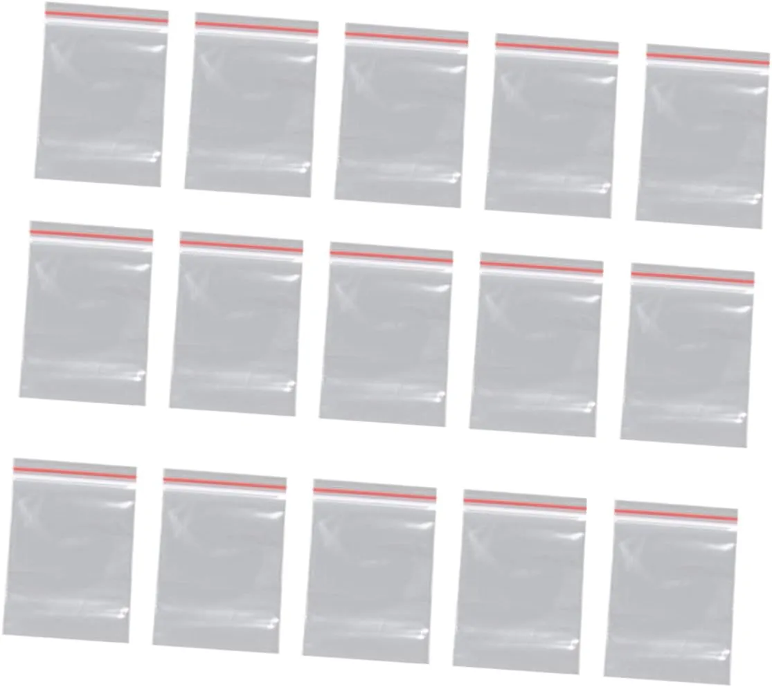 Plastic Jewelry Display Packaging Bags Seal Bags 500pcs 7 x 10cm Storage Pouch Safe Material