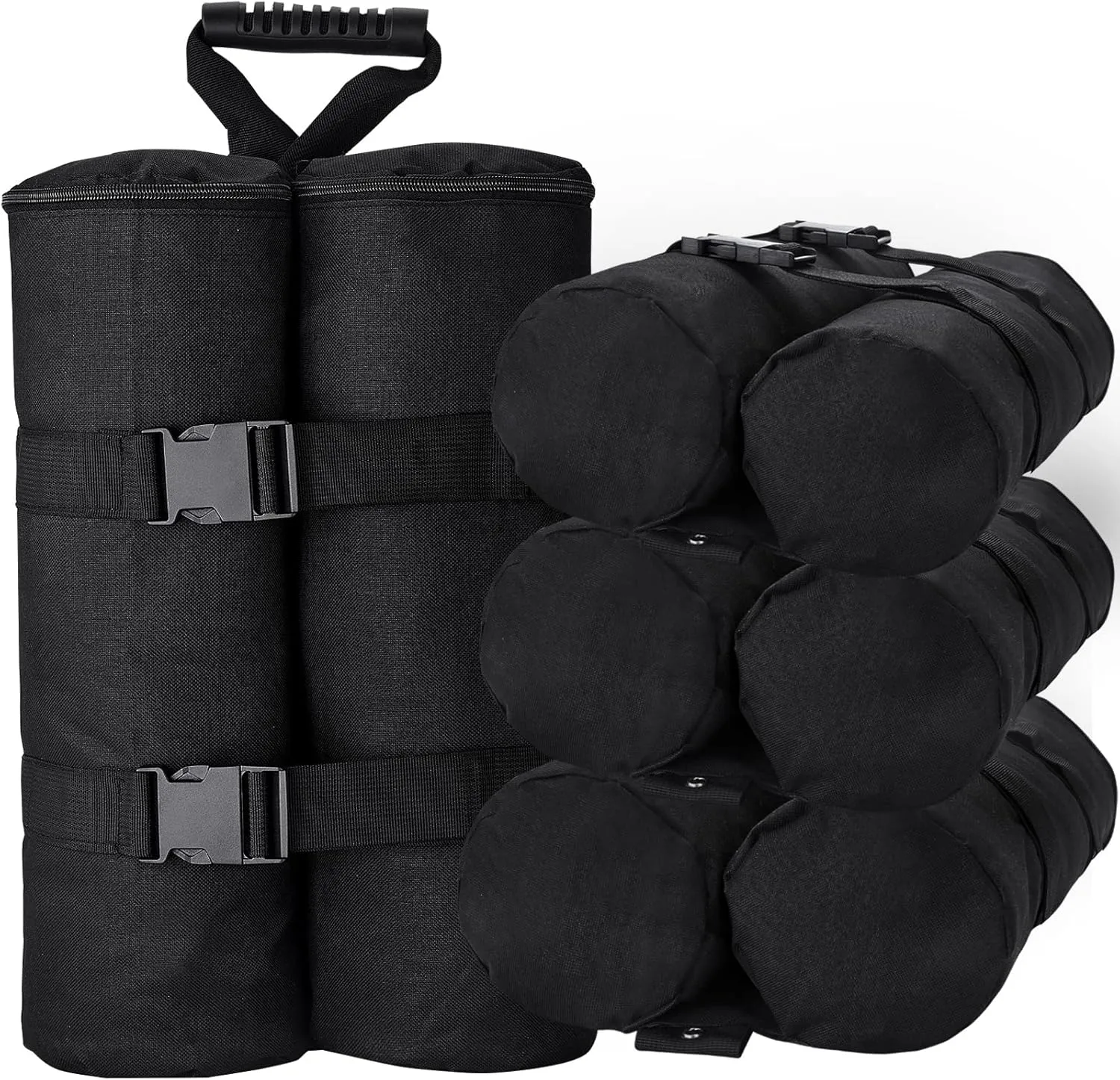 Plus Size Canopy Weight Bags(240 lbs) Set of 4, Heavy Duty Leg Gazebo Large Weights Sand Bags for Pop up Canopy Tent, Instant Outdoor Sun Shelter, Patio Umbrella