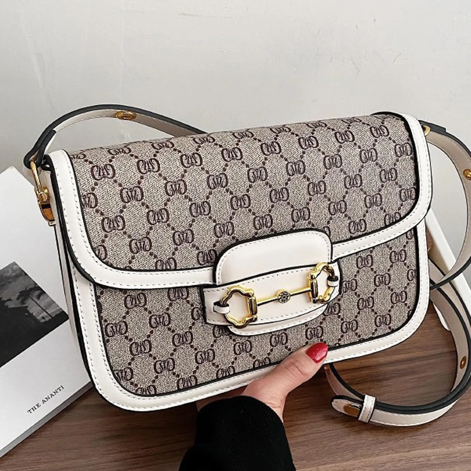 Plus Size Crossbody Bags for Women - Leather Purse Handbag - Fashion Design