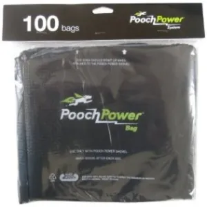 Pooch Power Shovel Vacuum Waste Removal Refill bags - 100 bags