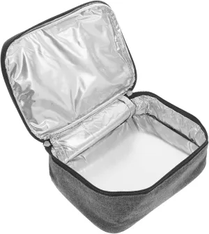 Portable Convenient Bento Bag for Food Heating and Storage Multi Function Handheld Tote for Outdoor Picnics and Office Use Compact Insulated Design for Easy Carrying