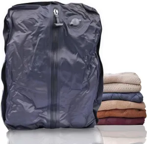 Premium Reuseable Vacuum Bags for Travel – Ideal for Efficient Packing and Space Saving in Travel Suitcase and Backpack, Space Saver Bags for Clothing