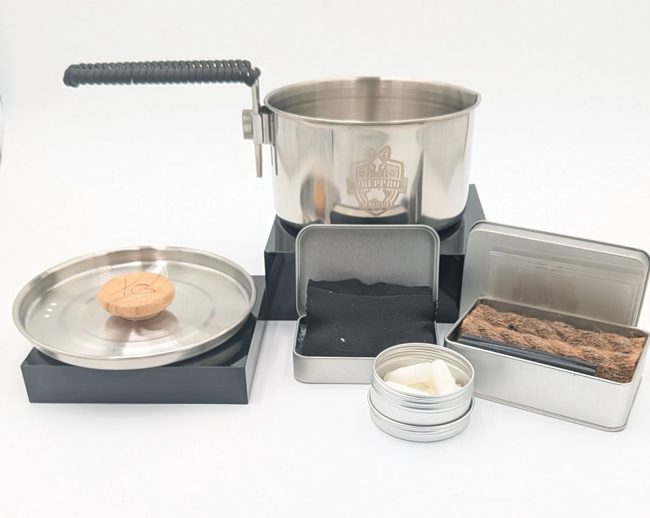 PrepPro Bushcraft All-in-One Survival Set – 23-Piece Cooking & Fire-Starting Kit
