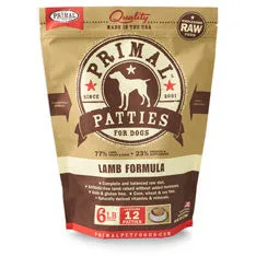 Primal Raw Patties for Dogs