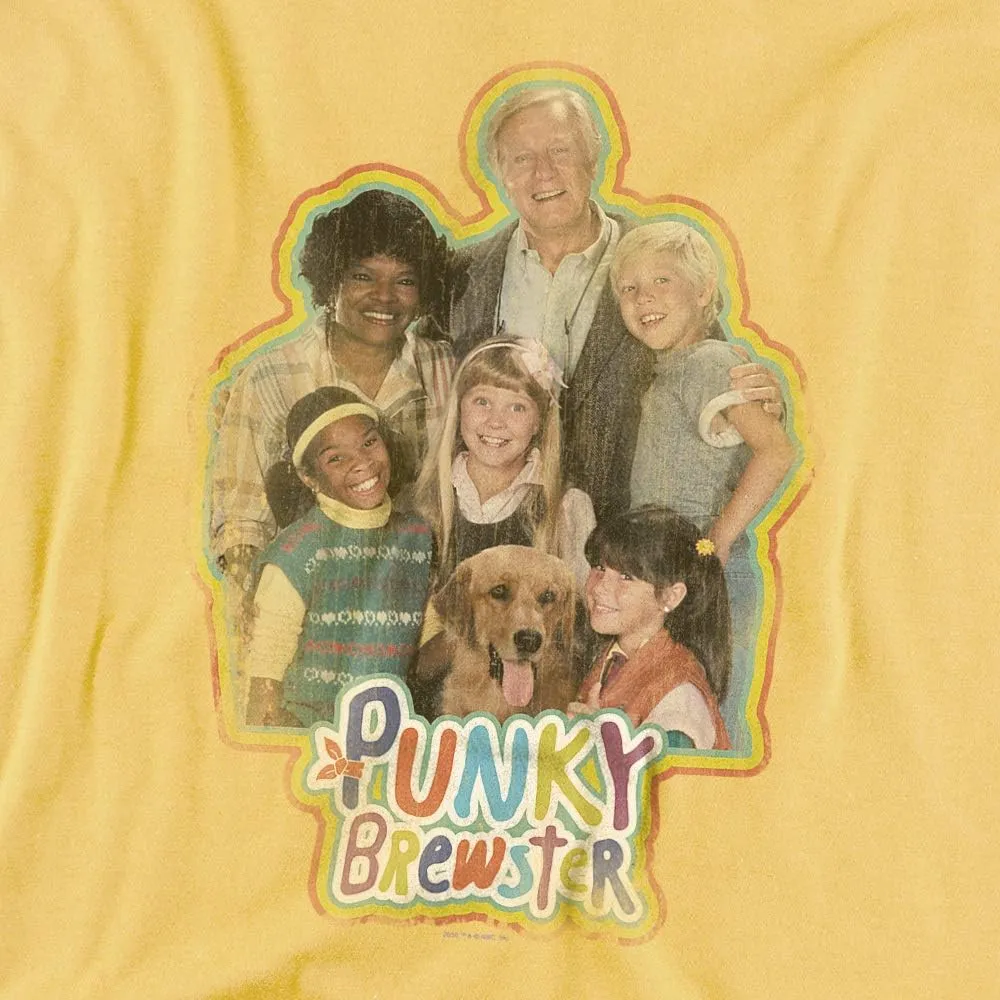 Punky Brewster Pb Distressed Unisex Adult T Shirt