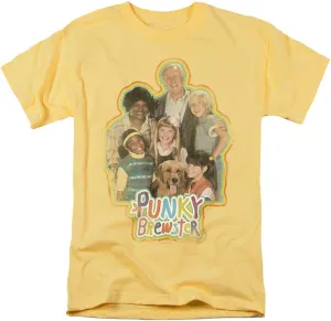 Punky Brewster Pb Distressed Unisex Adult T Shirt