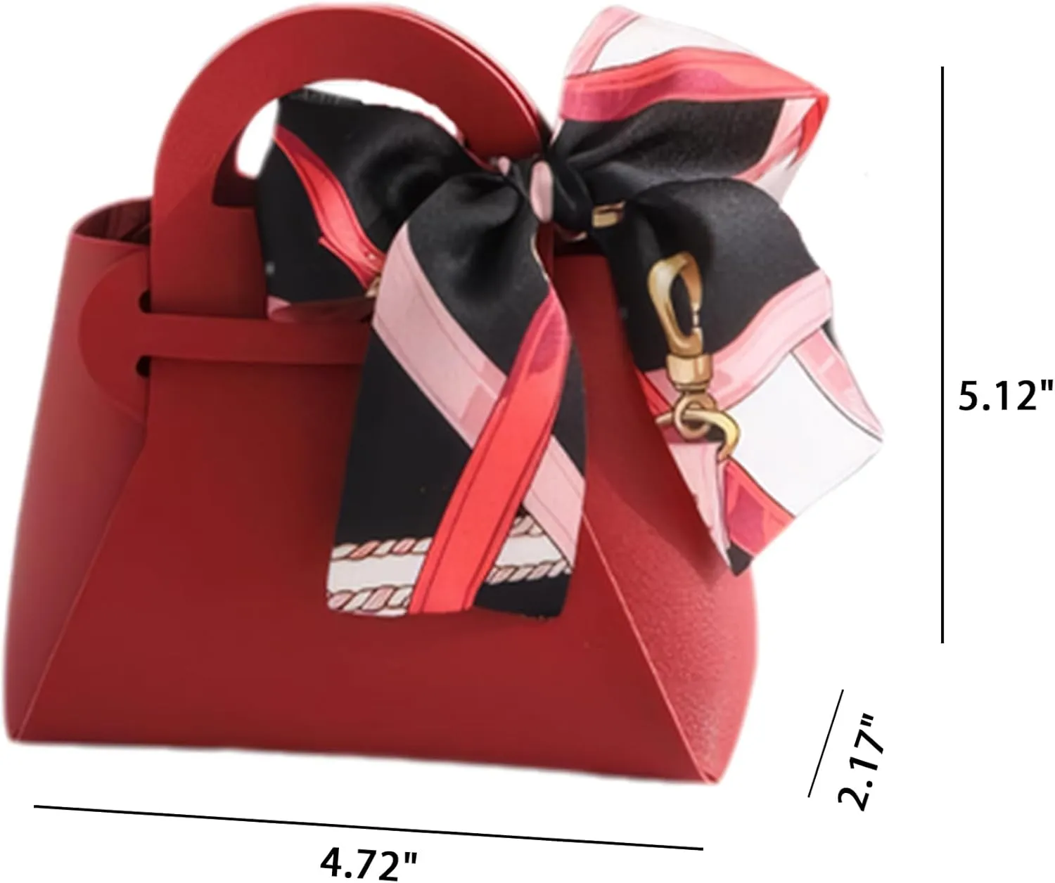 qczoyp Leather Gift Bags with Handles: 10 Pcs Party Favor Bags with Ribbon, Reusable Mini Gift Bags for Birthdays, Baby Shower,Weddings,Party Favor, Holiday Presents (Purple)