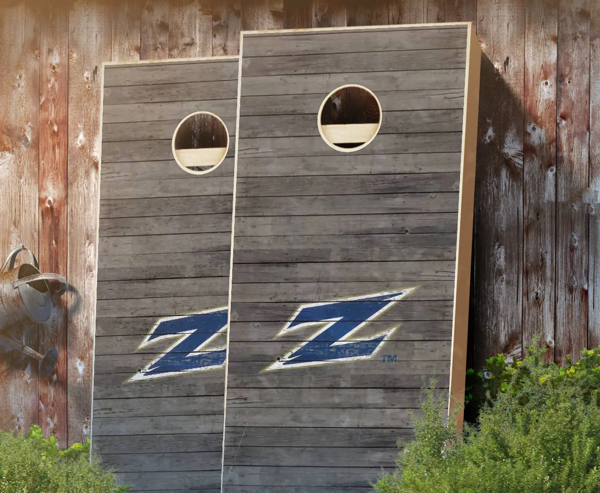 "Akron Distressed" Cornhole Boards