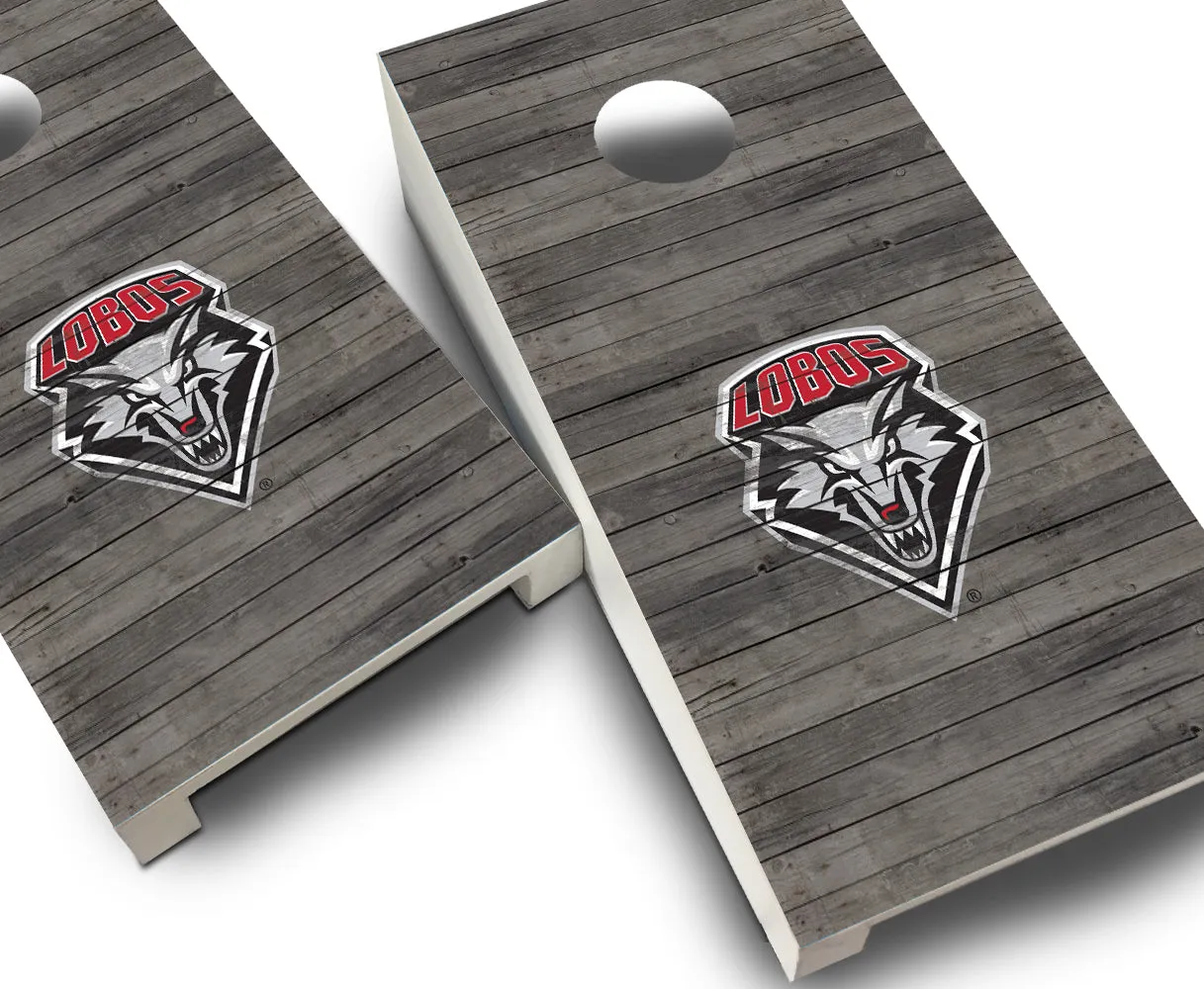 "New Mexico Distressed" Tabletop Cornhole Boards