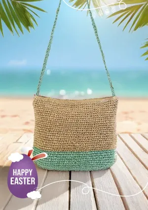 Raffia Sling Bag