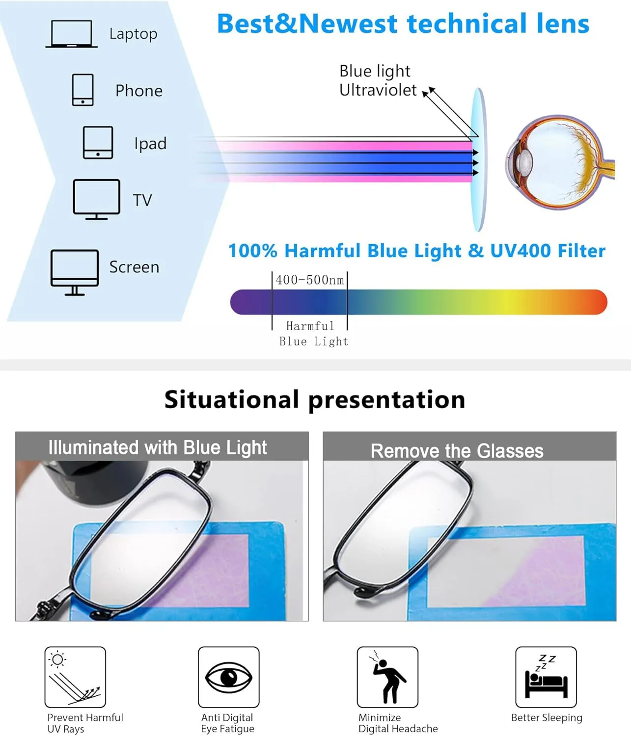 REAVEE 3 Pack Folding Reading Glasses with Keychain Compact Bags Women Men Blue Light Blocking Spring Hinge Portable Pocket Readers,Black Grey and Blue 0.0