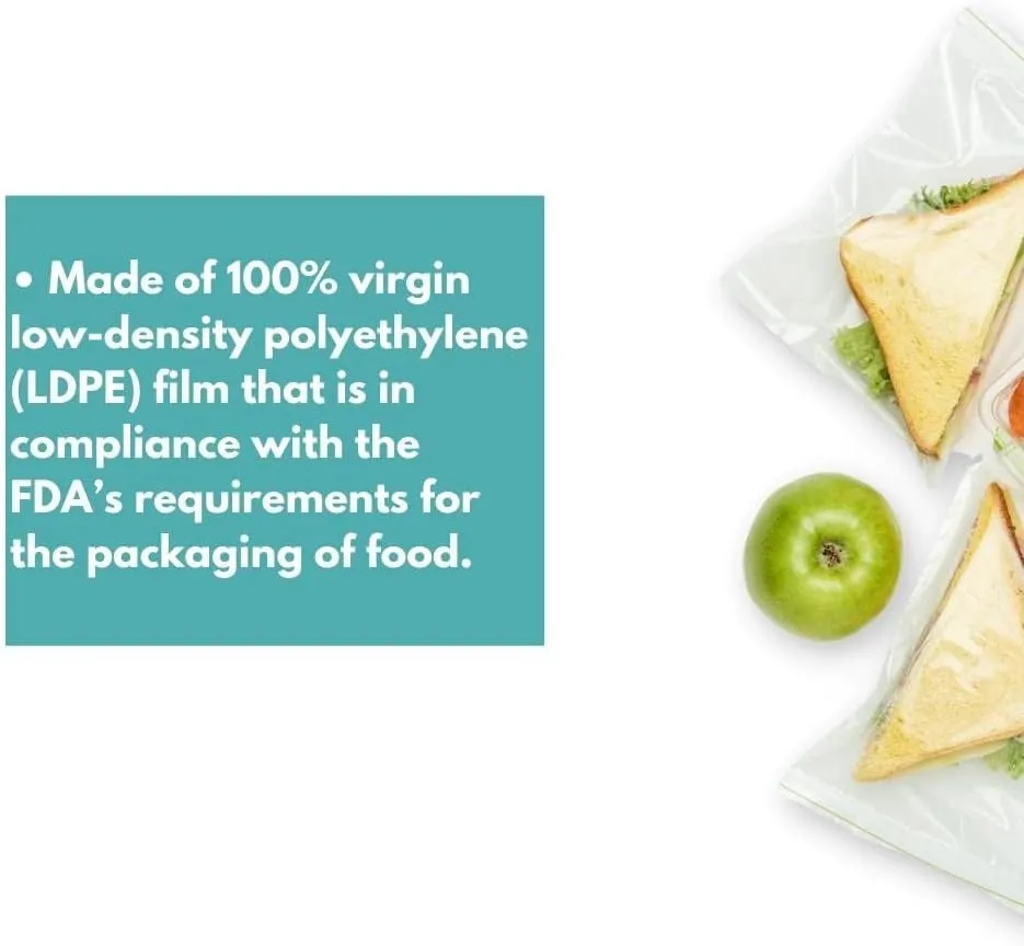 Resealable Poly Bags for Storage with Hang Hole - 3 x 4 Inch, 1000 Pack, 2 Mil, Zipper Lock Seal, Convenient Reclosable Plastic Bags