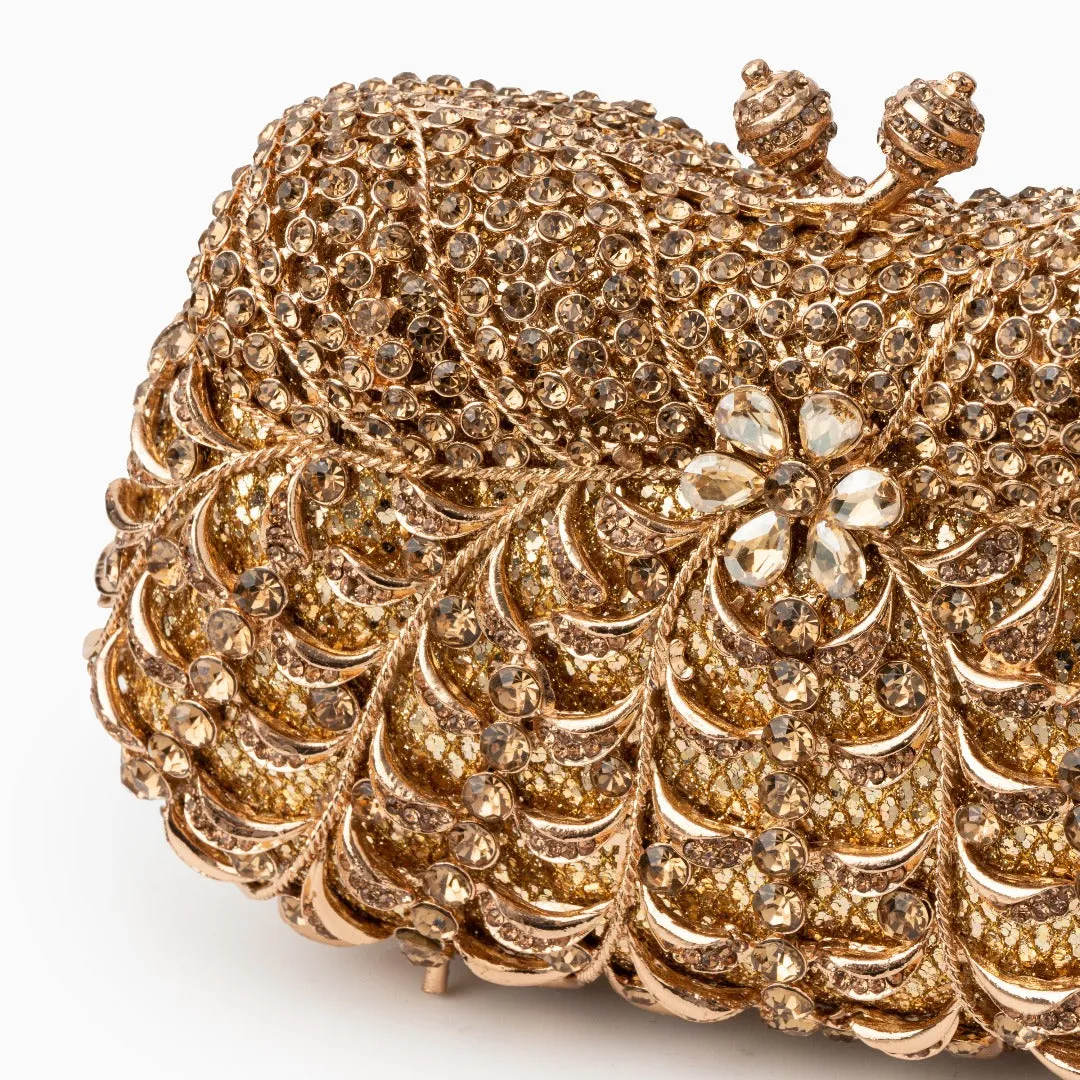Rhinestone Clutch Bag by Alyssa