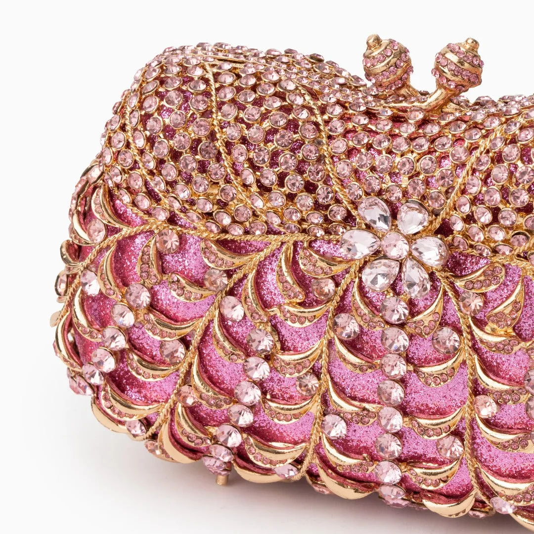 Rhinestone Clutch Bag by Alyssa
