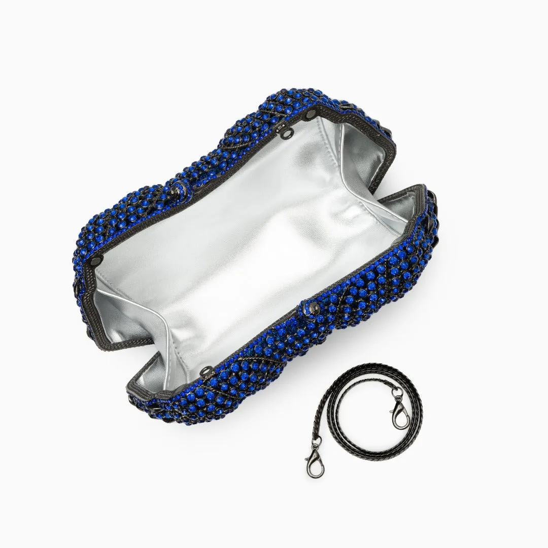 Rhinestone Clutch Bag by Alyssa
