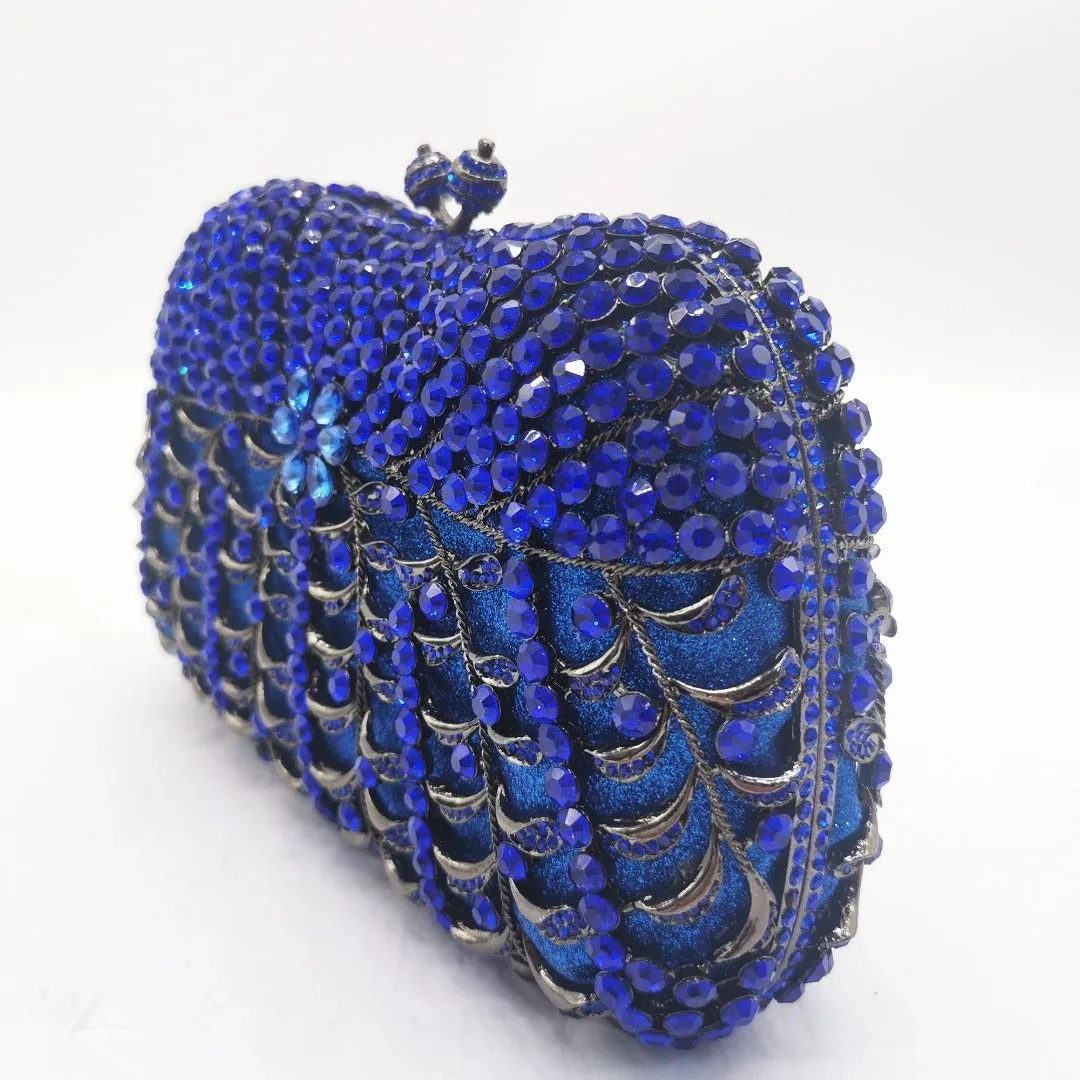 Rhinestone Clutch Bag by Alyssa