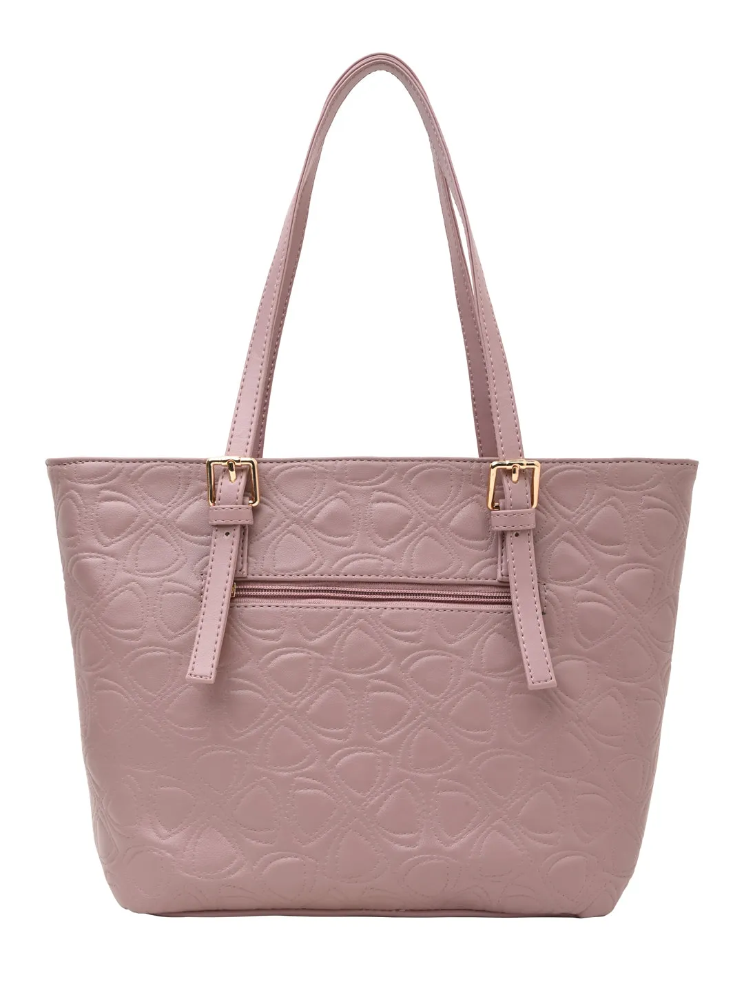 Rocia By Regal Nude Women Textured Tote Bag