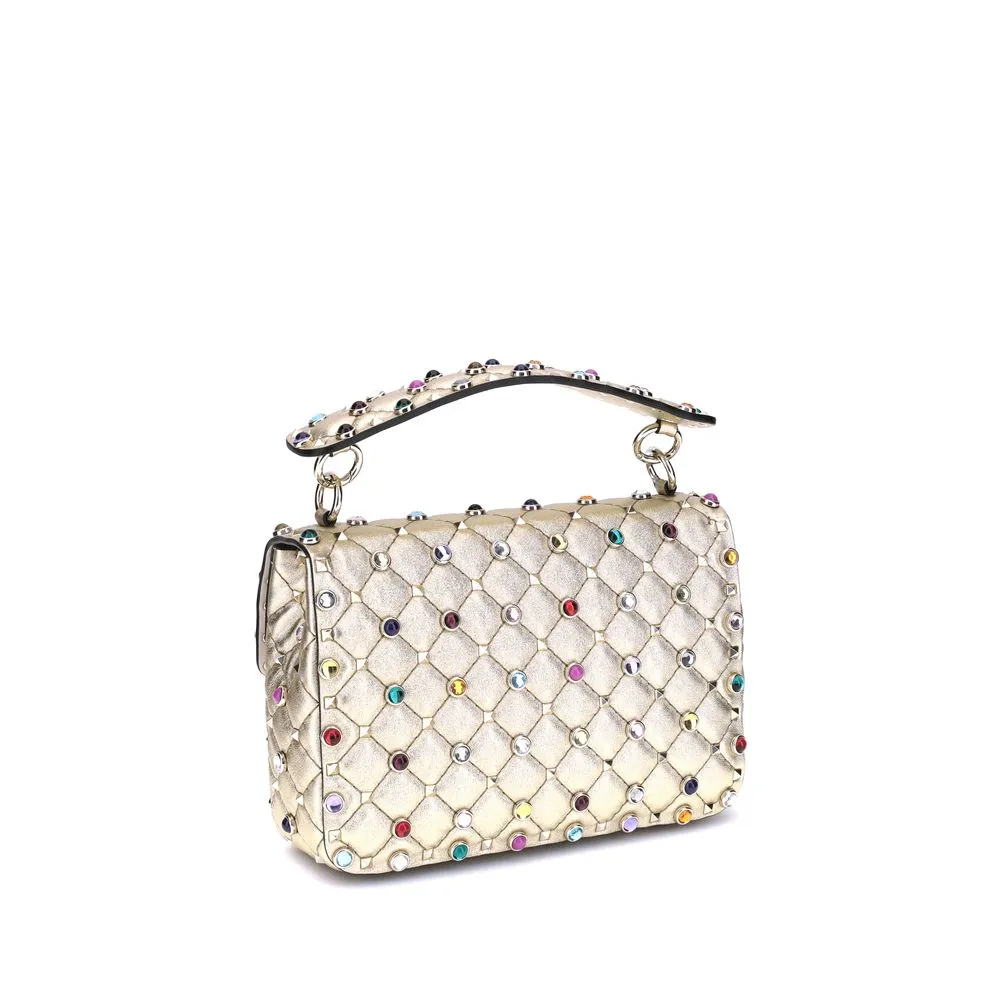 Rockstud Garavani Medium Spike Heavy-duty Exceptional value Bag Valentino Shoulder