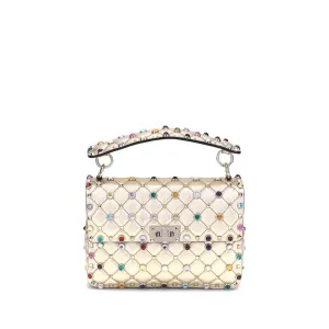 Rockstud Garavani Medium Spike Heavy-duty Exceptional value Bag Valentino Shoulder