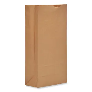 Ross & Wallace Paper Products Grocery Paper Bags, #25 Size, Heavy-Duty, 8.25" x 5.38" x 18", Natural, 500/Bundle