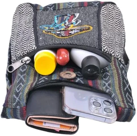 ROYAL The Collection Small Hippie Phone Purse Crossbody, Boho Travel Bag