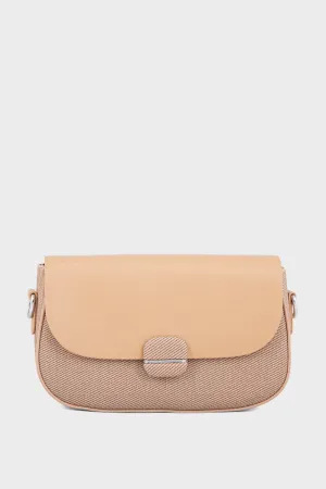 Saddle Shoulder Bags BS2132-Beige