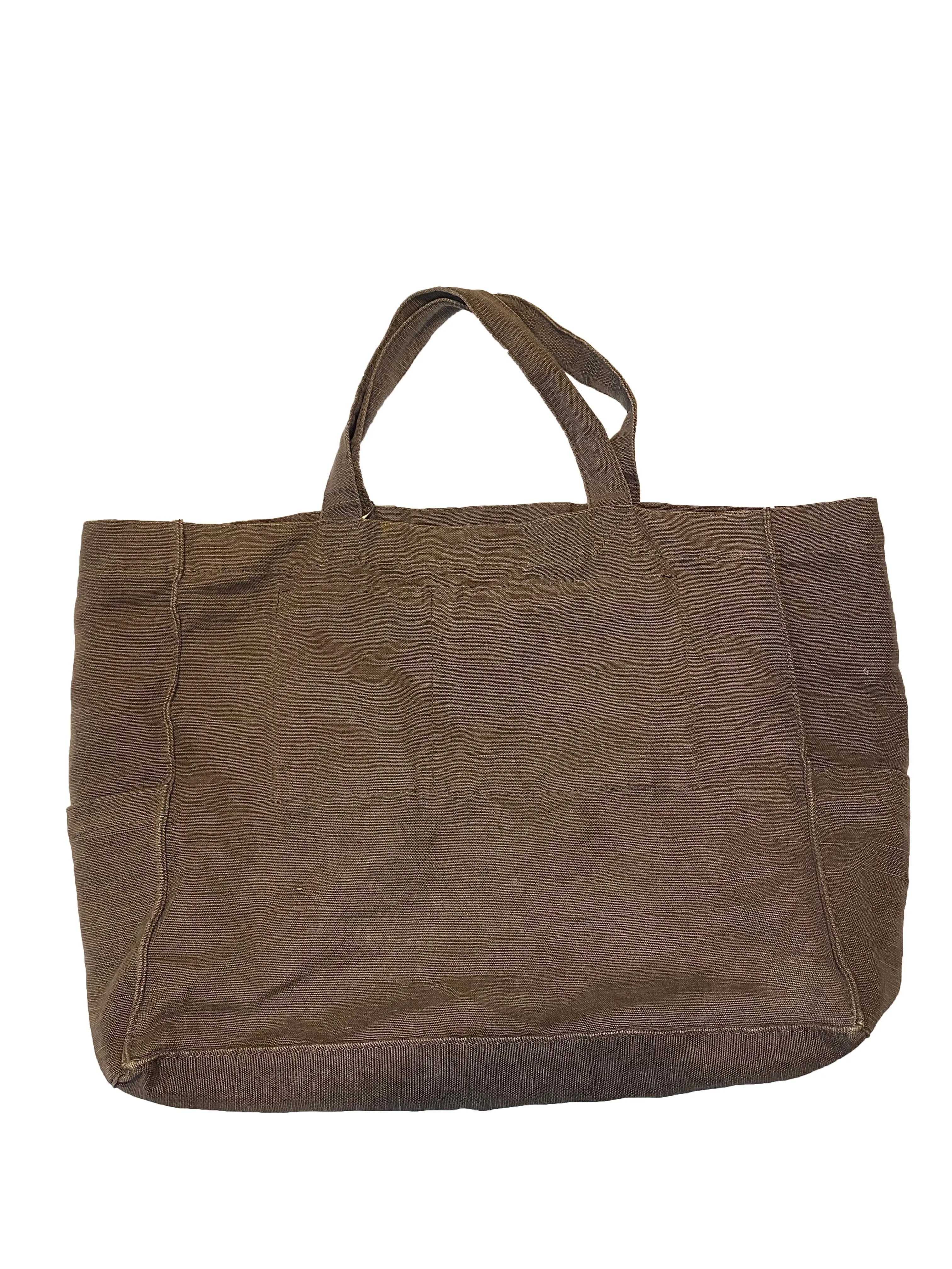 Safety Pin Canvas Tote