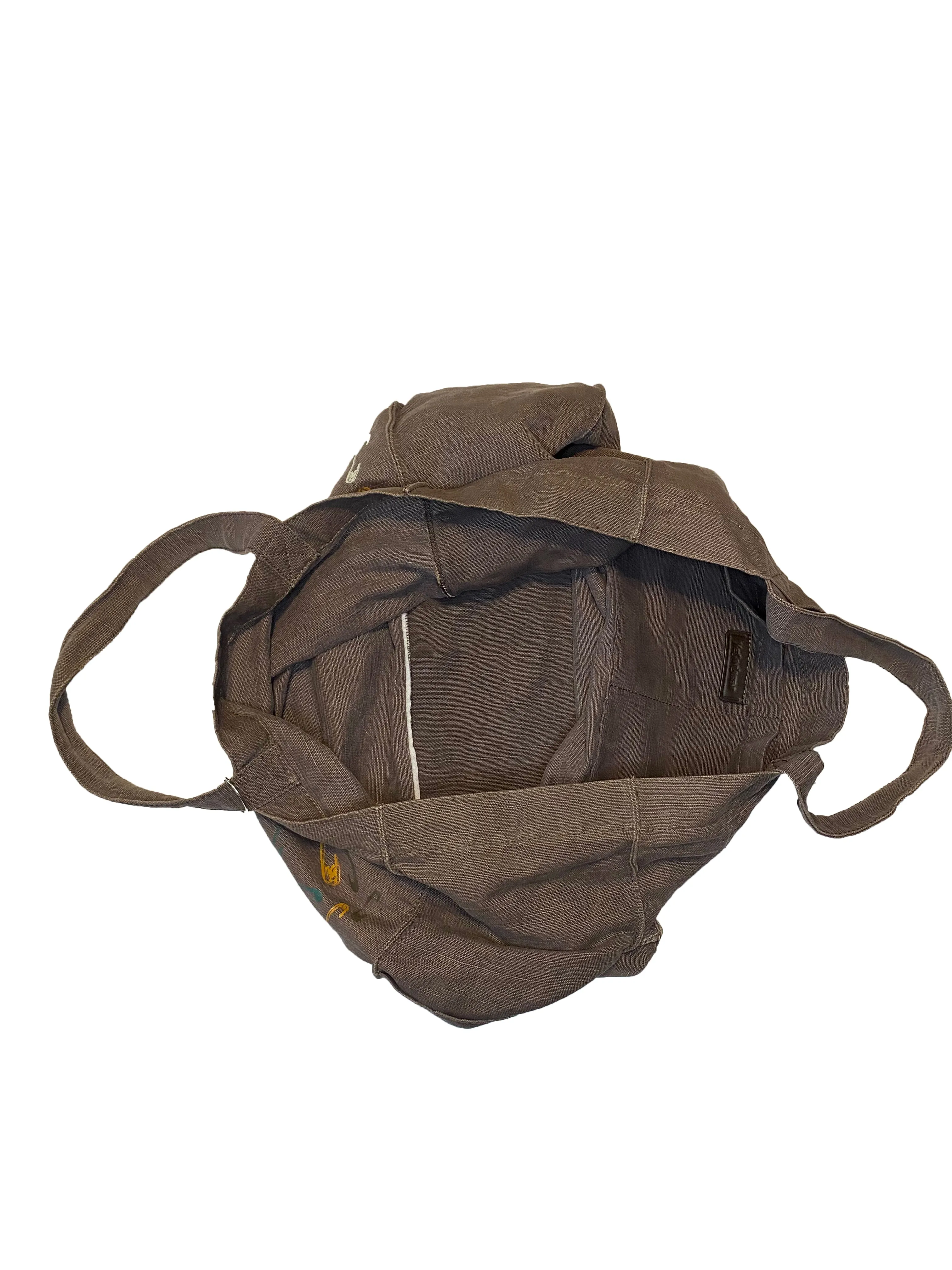 Safety Pin Canvas Tote