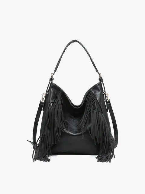 Sav Distressed Hobo Bag