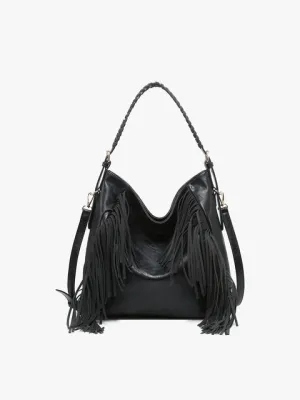Sav Distressed Hobo Bag